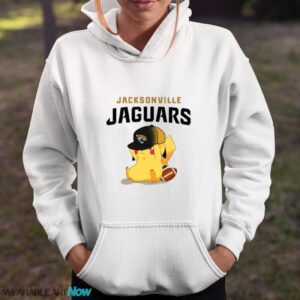 NFL Pikachu Football Sports Jacksonville Jaguars T-Shirt Sweatshirt Hoodie Product Photo 3