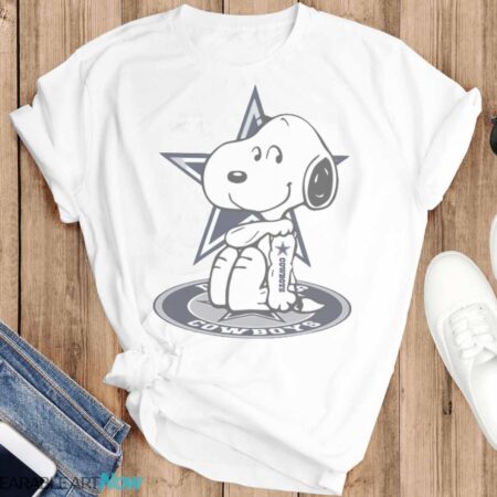 Snoopy Tattoo Dallas Cowboys Shirt - T-SHIRT FLAT