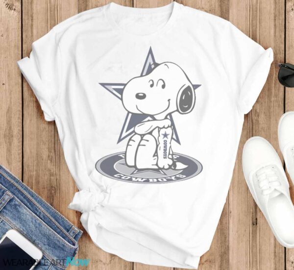 Snoopy Tattoo Dallas Cowboys Shirt - T-SHIRT FLAT