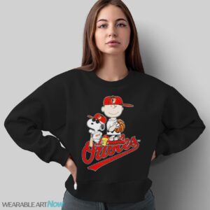 The Peanuts Snoopy Charlie Brown Baltimore Orioles 2024 MLB Star Shirt - Sweatshirt