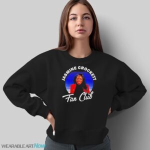 Top Jasmine Crockett Texas Democrat Fan Club T-Shirt - Sweatshirt