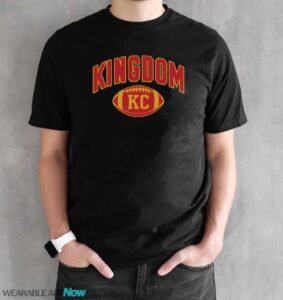 KC Kingdom Shirt Show Your Kansas City Football Pride - Black Unisex T-Shirt