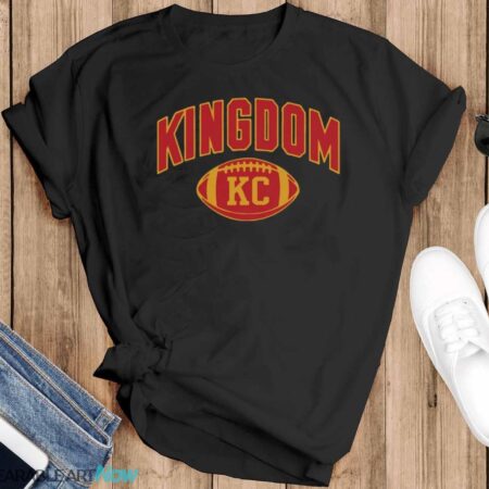 KC Kingdom Shirt Show Your Kansas City Football Pride - Black T-Shirt