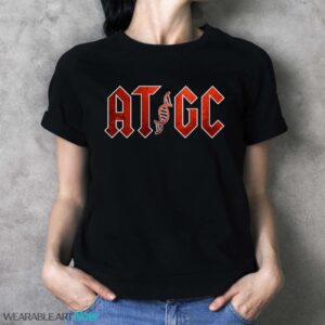 ATGC Funny Science Teacher Gift DNA Premium T-Shirt T Shirt - Ladies T-Shirt