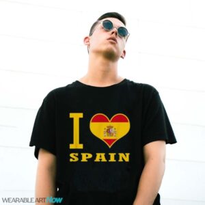 I Love Spain T-shirt - G500 Gildan T-Shirt