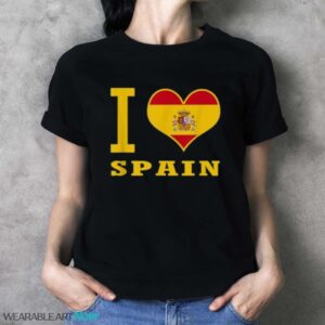 I Love Spain T-shirt - Ladies T-Shirt