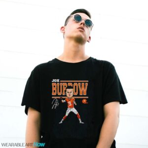 Joe Burrow Cincinnati Bengals 9 signature shirt - G500 Gildan T-Shirt