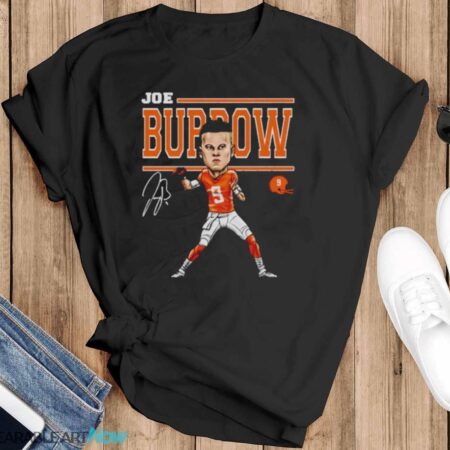 Joe Burrow Cincinnati Bengals 9 signature shirt - Black T-Shirt