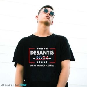 Make America Florida, DeSantis 2024 Election T-Shirt - G500 Gildan T-Shirt