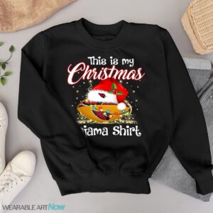 Shirt 4 Sport Teams Fan This Is My Christmas Arizona Cardinals Pajamas Shirt - Black Sweatshirt