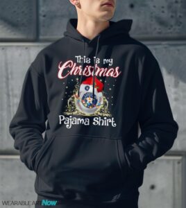 Shirt 4 Sport Teams Fan This Is My Christmas Houston Astros Pajamas Shirt - Men Black Hoodie