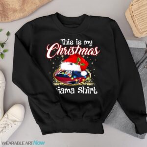 Shirt 4 Sport Teams Fan This Is My Christmas New England Patriots Pajamas Shirt - Black Sweatshirt