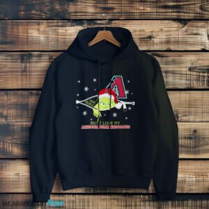 The Grinch I Hate People But I Love Arizona Diamondbacks Christmas T-shirt Product Photo 3