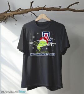 The Grinch I Hate People But I Love Arizona Wildcats Christmas T-shirt - Black T-Shirt