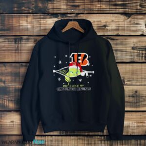 The Grinch I Hate People But I Love Cincinnati Bengals Christmas T-shirt Product Photo 3