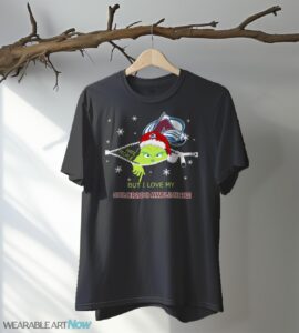 The Grinch I Hate People But I Love Colorado Avalanche Christmas T-shirt - Black T-Shirt