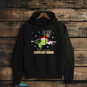 The Grinch I Hate People But I Love FIU Panthers Christmas T-shirt - Black Hoodie