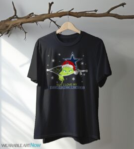 The Grinch I Hate People But I Love Milwaukee Brewers Christmas T-shirt Product Photo 5