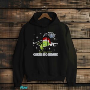 The Grinch I Hate People But I Love Orlando Magic Christmas T-shirt - Black Hoodie