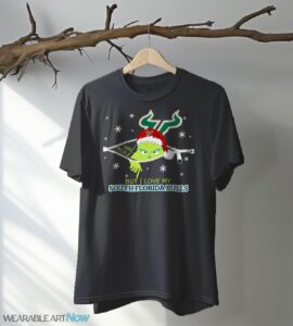 The Grinch I Hate People But I Love South Florida Bulls Christmas T-shirt - Black T-Shirt