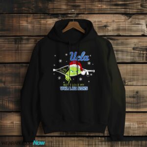 The Grinch I Hate People But I Love UCLA Bruins Christmas T-shirt - Black Hoodie