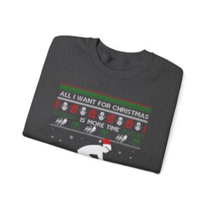 All I Want For Christmas Is More Time For Cycling Sweatshirt Product Photo 2