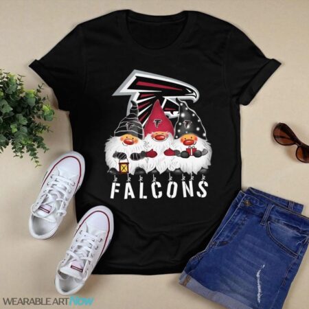 Atlanta Falcons Gnomies Christmas T-Shirt Sweatshirt Hoodie Product Photo 1