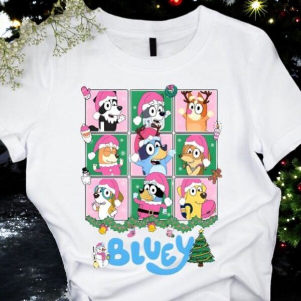 Bluey And Friends Christmas Sweatshirt Product Photo 1