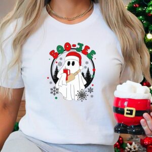 Boojee Ghost Christmas Shirt Product Photo 3