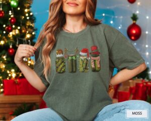 Canned Pickle Christmas Shirt Product Photo 2