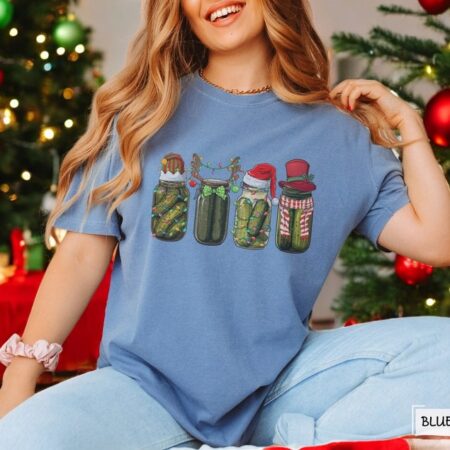 Canned Pickle Christmas Shirt Product Photo 1