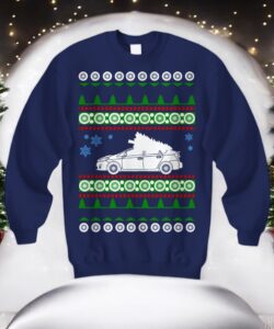 car like Prius Ugly Christmas Sweater jumper Xmas Gift Holiday Christmas sweatshirt Product Photo 2