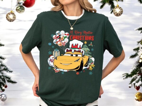 Cars Christmas, A Very Matter Christmas Shirt Product Photo 1