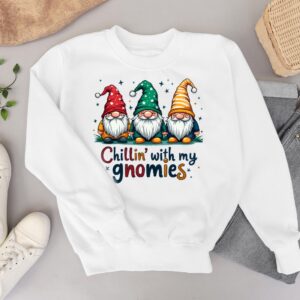 Chillin’ with my gnomies Christmas Shirt Product Photo 3