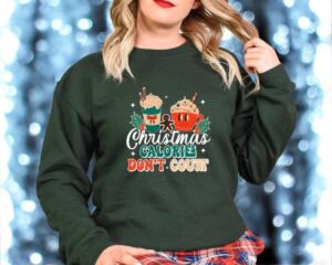 Christmas Calories Don't Count Shirt Product Photo 2