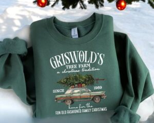 Christmas Family Christmas Griswold's Tree Farm Since 1989 Christmas Sweatshirt Product Photo 2