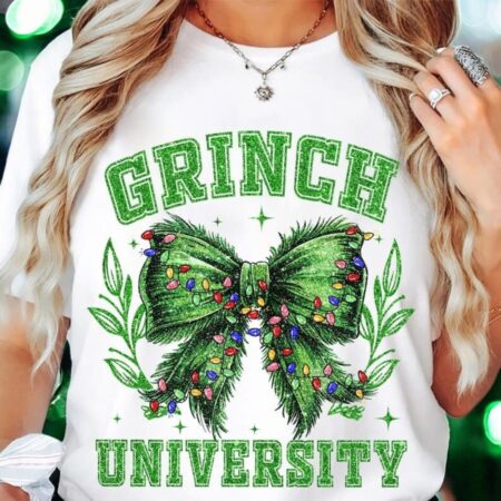 Christmas Grinch University shirt Product Photo 1