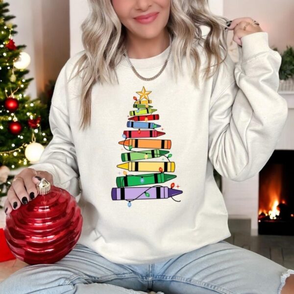 Christmas Teacher Sweatshirt, Christmas Gift For Teacher Product Photo 1