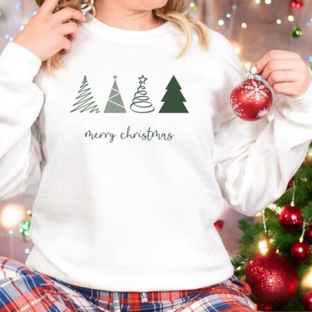 Christmas Tree Sweatshirt Product Photo 1