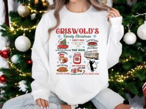 Comfort Colors Griswold's Family Christmas Sweatshirt Product Photo 2