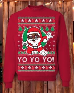 Cool Santa Yo Yo Yo Unisex Christmas Sweatshirt Product Photo 3