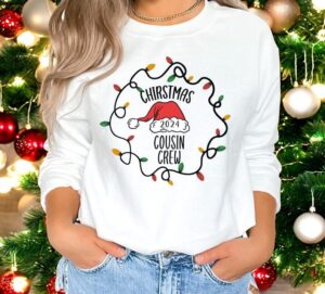 Cousin Crew Christmas Shirt Product Photo 3