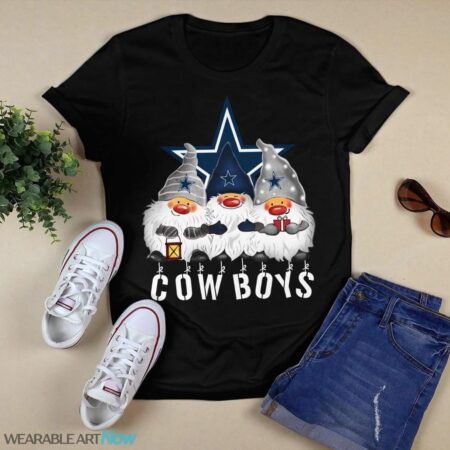 Dallas Cowboys Gnomies Christmas T-Shirt Sweatshirt Hoodie Product Photo 1