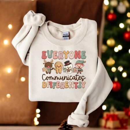 Everyone Communicate Differently Shirt Product Photo 1