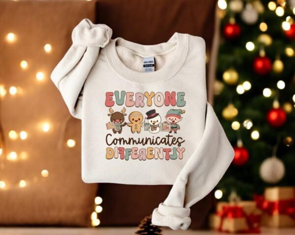 Everyone Communicate Differently Shirt Product Photo 1