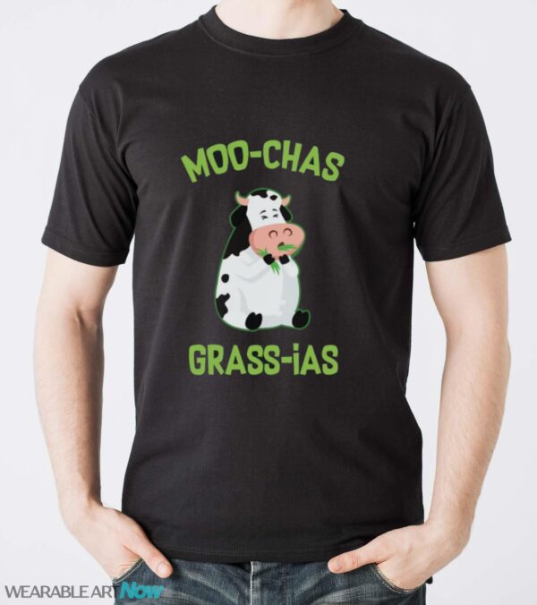 Funny Cow Shirt, Moo Chas Grass-ias, Cow Lover Tee - Men T-Shirt