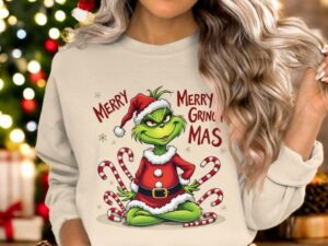 Funny Grinch Sweatshirt Product Photo 2