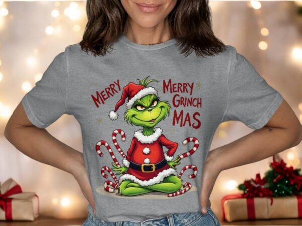 Funny Grinch Sweatshirt Product Photo 1