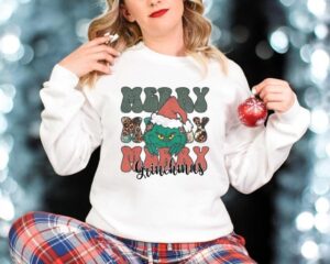 Funny Merry Grinch Christmas Shirt Product Photo 2