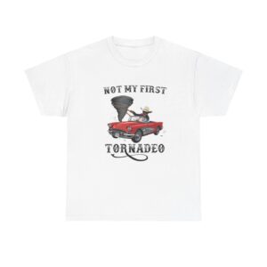 Funny Not My First Tornadeo Cowboy Shirt, Tornadeo Twisters T-Shirt Product Photo 4